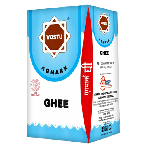 500 ML Buffalo Ghee Tetra Pack