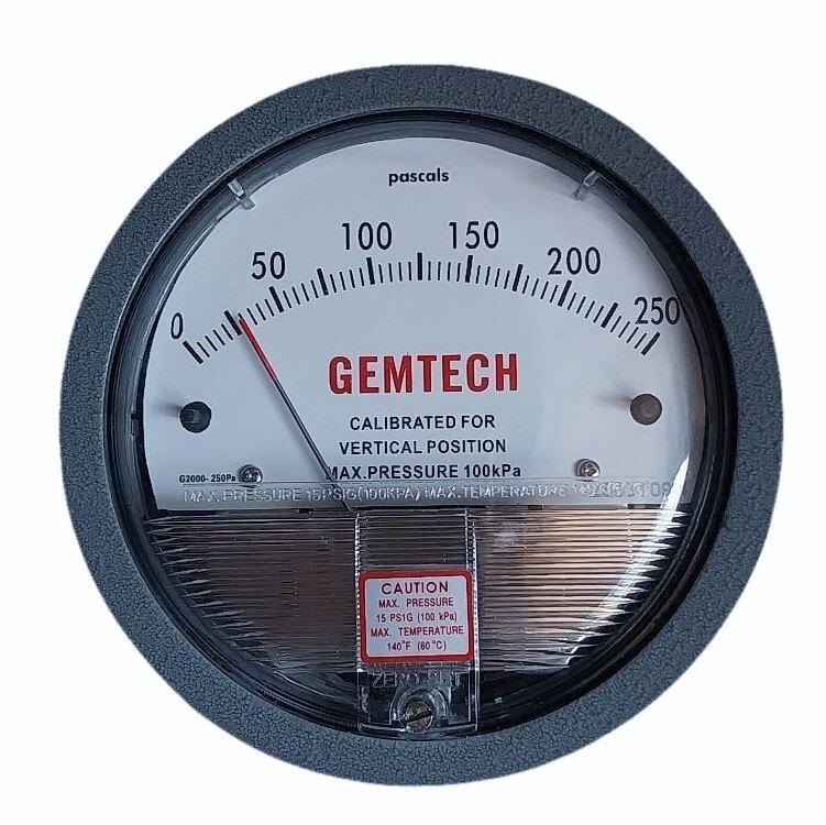 Wholesaler GEMTECH Differential Pressure Gauge From Saha Haryana