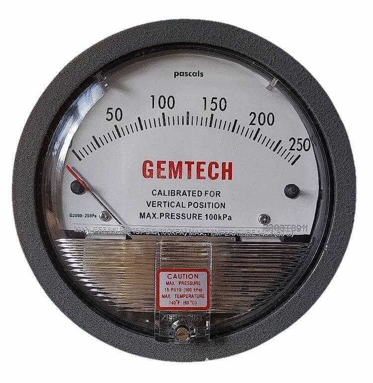 Wholesaler GEMTECH Differential Pressure Gauge From Saha Haryana