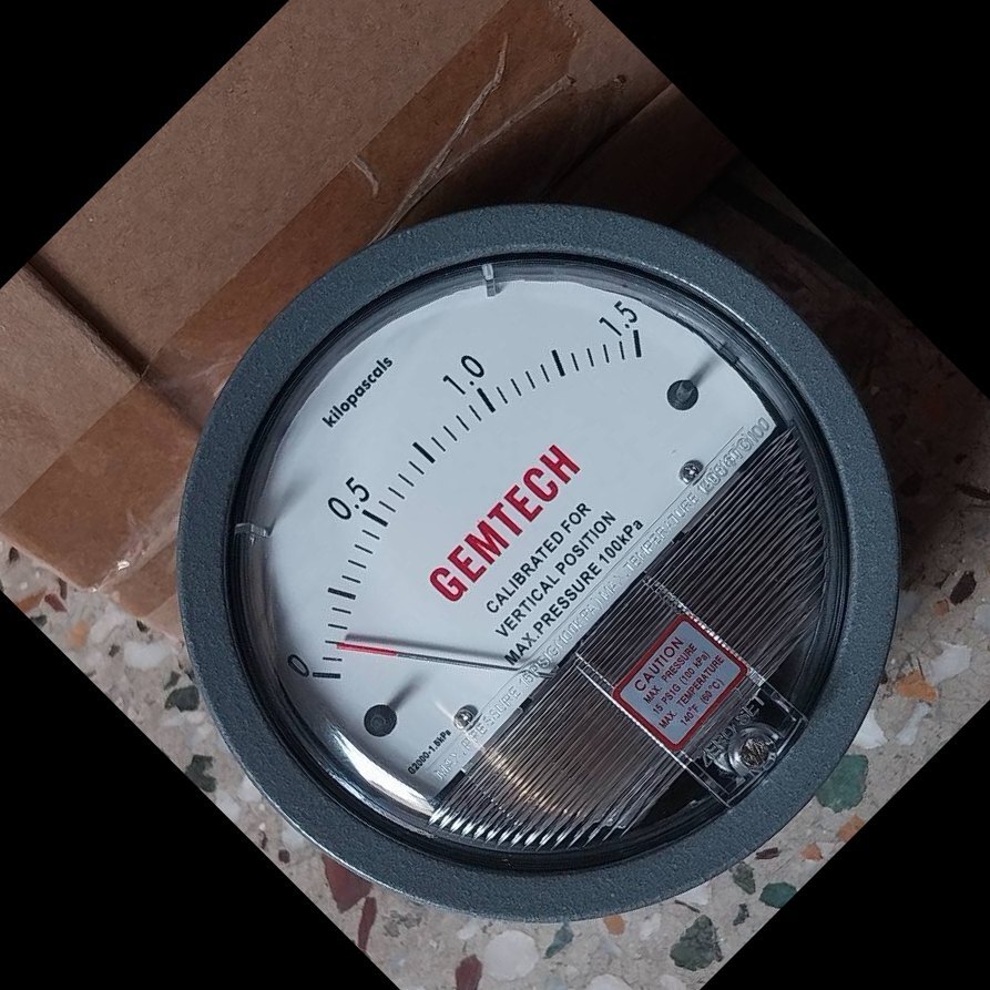 Wholesaler GEMTECH Differential Pressure Gauge From Jodhpur Rajasthan India