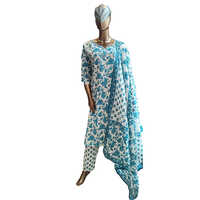 239 KPDSH 3 Pcs Ladies Cotton Suit Set