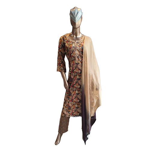 259 Kpdsh Ladies 3 Pcs Capsule Suit Set - Color: Brown