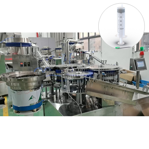 Disposable Hypodermic Syringe Assembly Machine