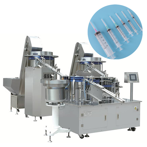Disposable Syringe Machine - Color: Silver