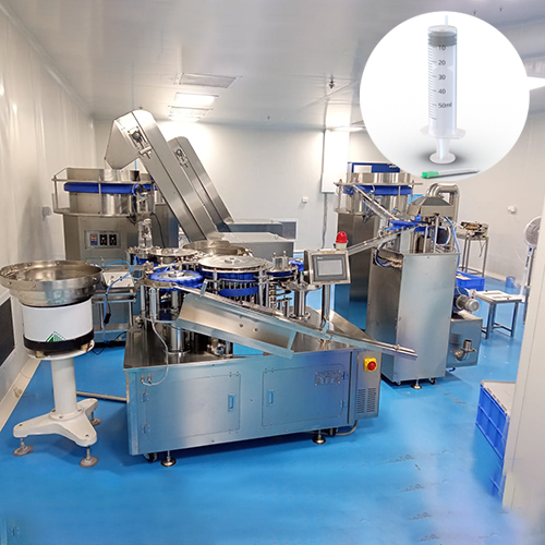 इंजेक्शन सिरिंज बनाने की मशीन