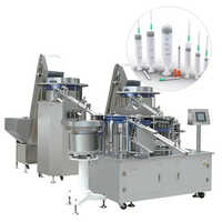 Medical Disposable Syringe Making Machine - Color: Silver