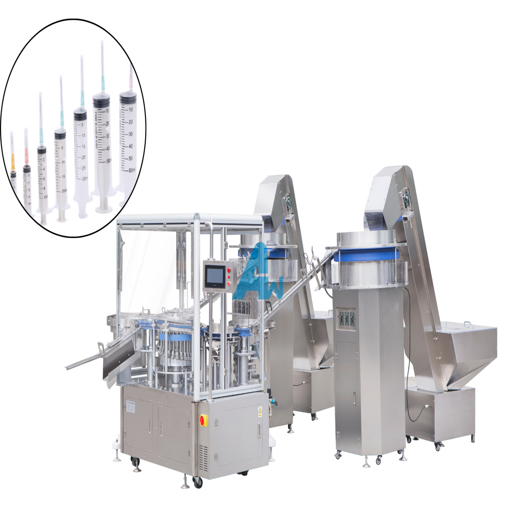 Syringe Making Machine - Color: Silver