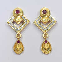 Ladies Fancy Diamond Imitation Earrings