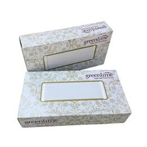 Greenlime Facial Tissue 100Pulls - Application: Home