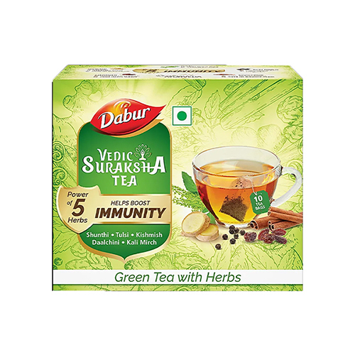 Dabur Vedic Suraksha Green And Black Tea