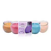 Iris Home Fragrance Scented Jar Candles - Design Type: Attractive