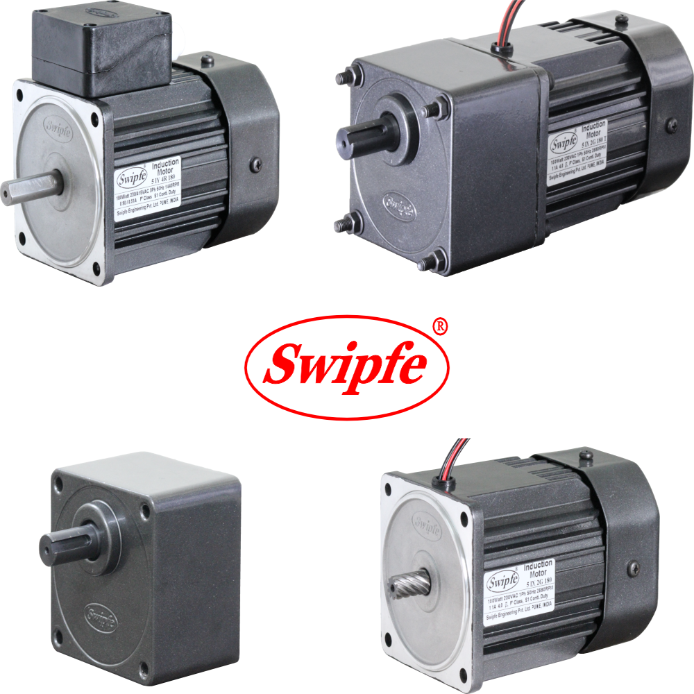 180 W Single Phase FHP Gear Motor