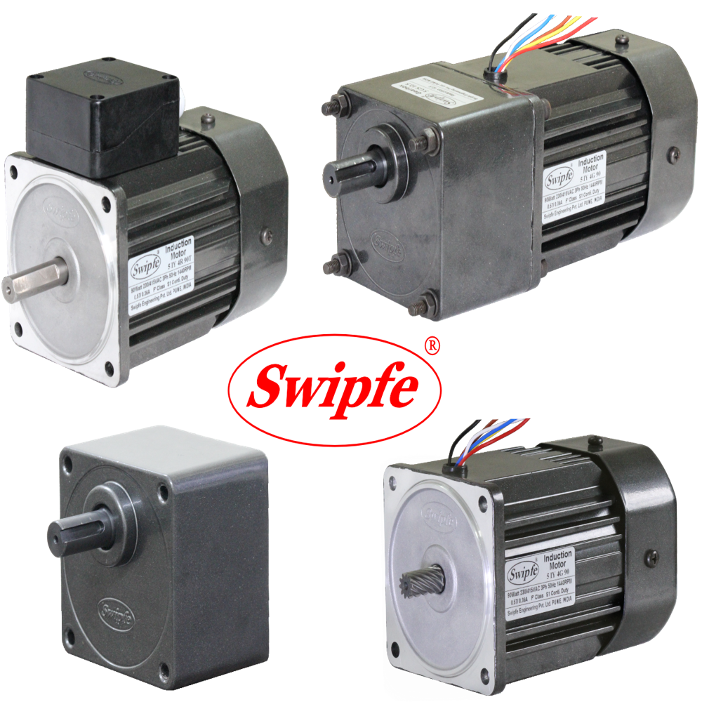 90W  Induction Gear Motor