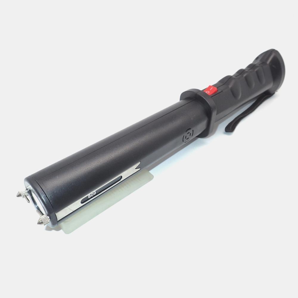 Self Defense TW-809 Safety Stun Baton with Flashlight & Siren