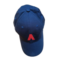 Embroidered Premium Cotton Cap - Color: Blue