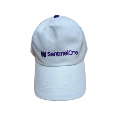 Printed White Men Cotton Cap - Design Type: Standard