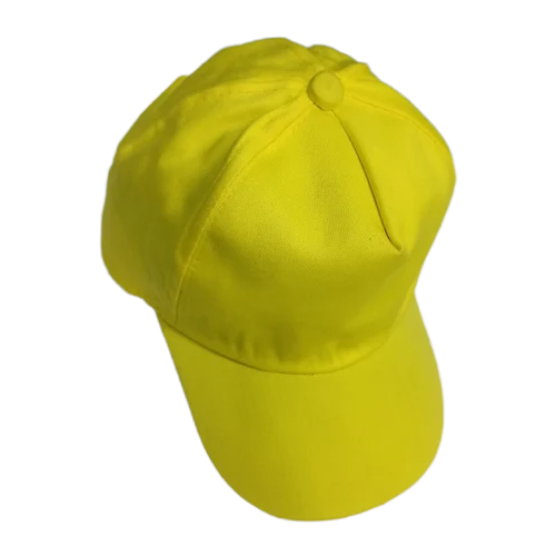 Yellow Promotional Cap - Design Type: Customized