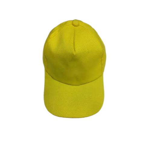 Lemon Yellow Promotional Cap - Design Type: Customized