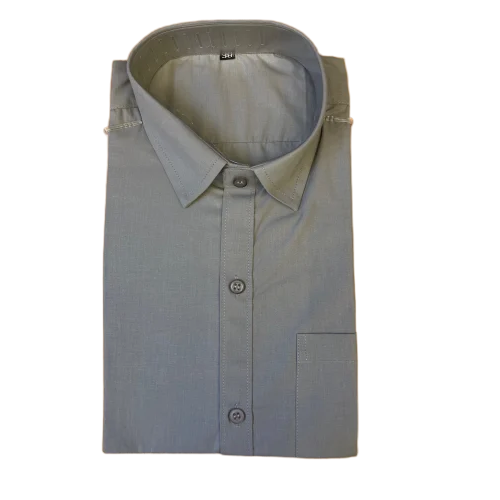 Grey Corporate Cotton Shirt