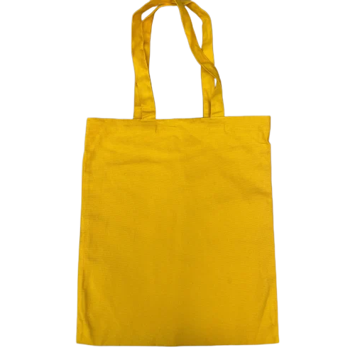 Yellow Canvas Bag - Capacity: 5 Kg