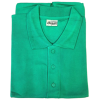 Bottle Green T Shirt - Fabric Type: Cotton