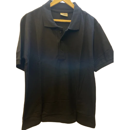 Black Corporate Cotton T Shirt