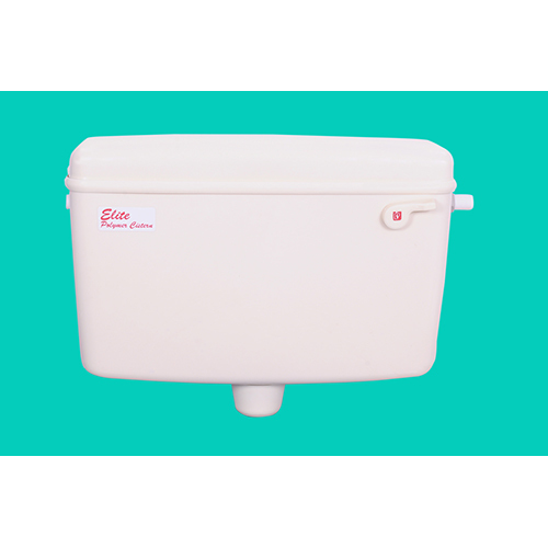Toilet Flush Tank Ivory - Color: White