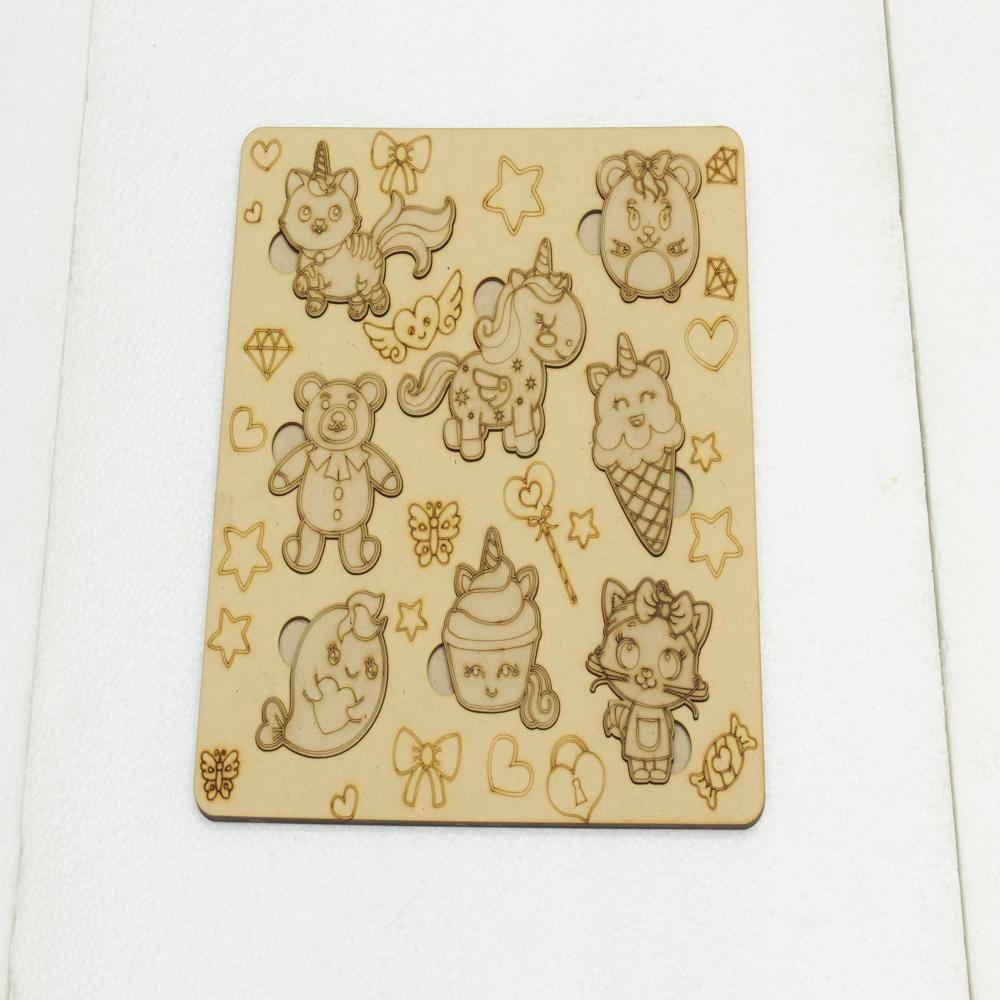 Wooden puzzle for kids