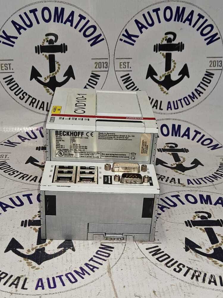 Beckhoff Cx2020-0120/4gb - Used 4gb Industrial Controller | Versatile Compatibility, Compact Design, Enhanced Performance