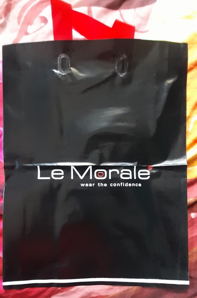Printed Plastic Carry Bag - LDPE Material, Large Size , Multi-Colour Offset Print with Glossy Finish, 5kg Load Capacity, Disposable Design