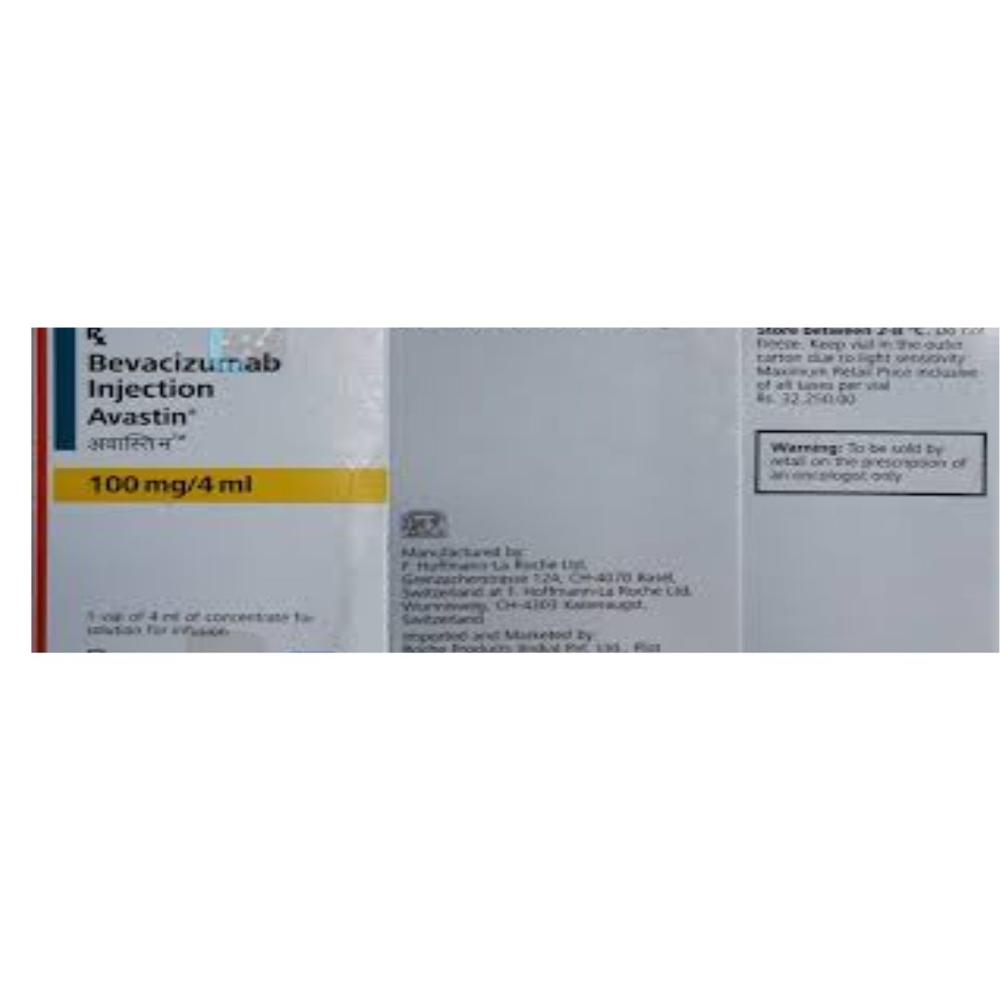 Avastin Bevacizumab 100mg Injection - Origin: India