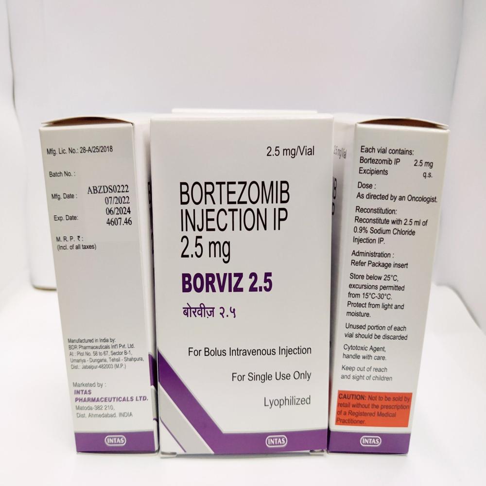 Borviz 2.5 Bortezomib (2.5mg) Injection - Origin: India