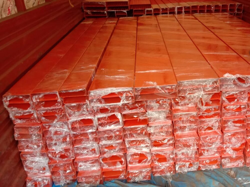 Powder Coated Cable Tray - Color: Red