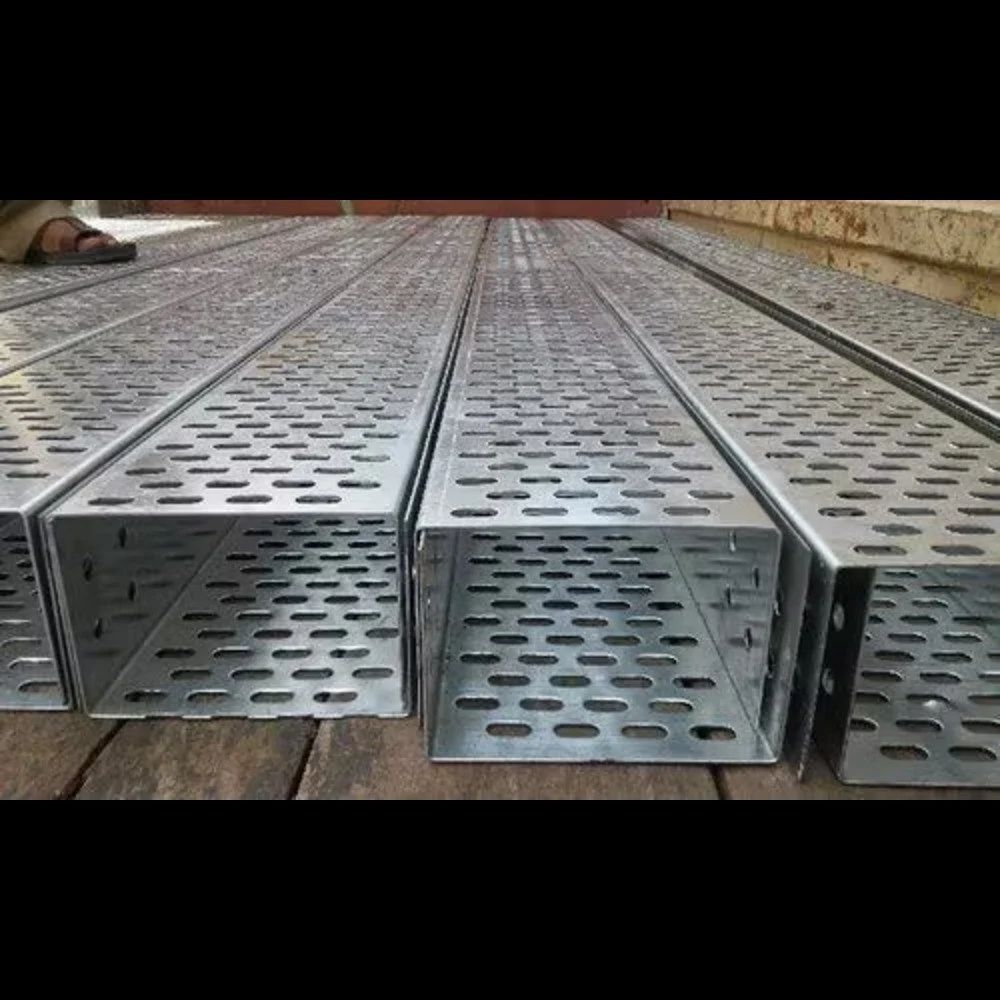 Powder Coated Cable Tray - Color: Red