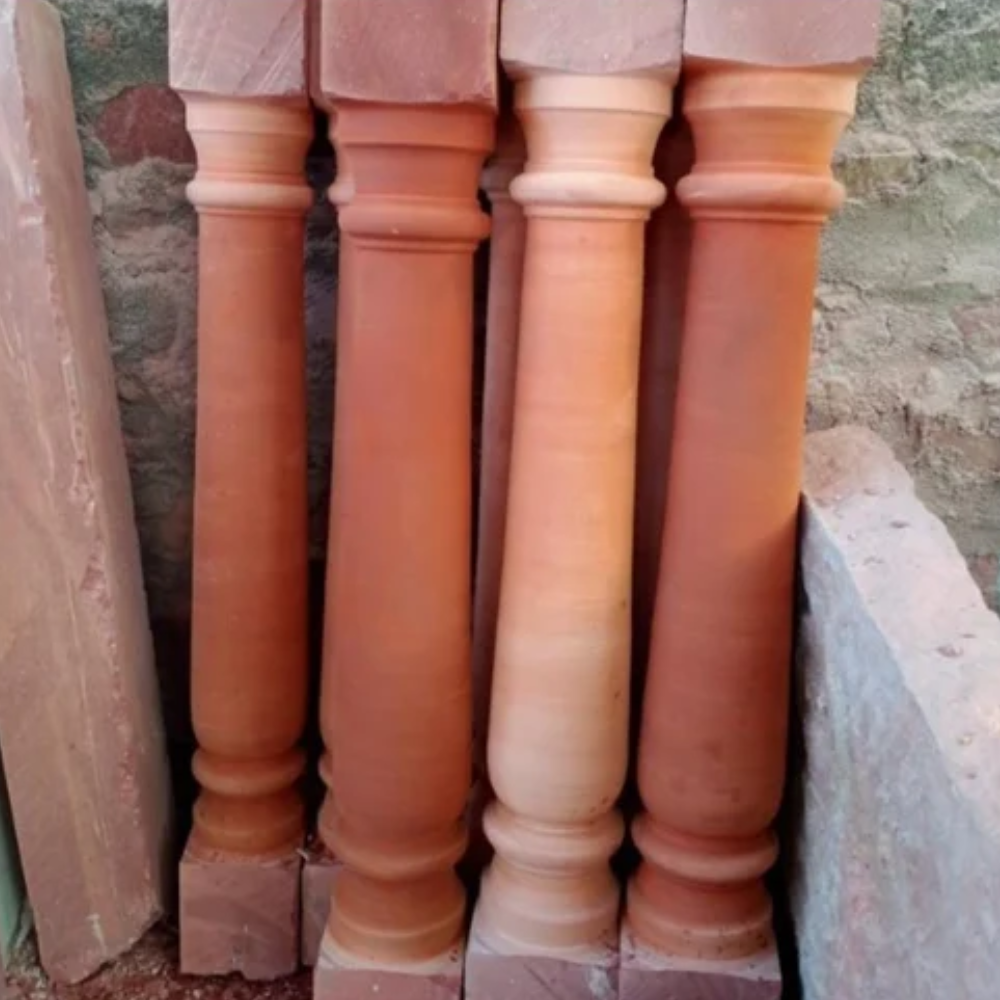 Red Sandstone Pillars
