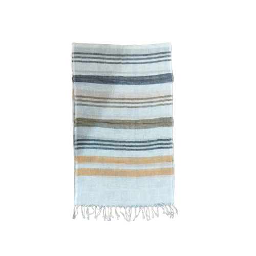 Ladies Linen Stole Dupatta - Color: Multicolor
