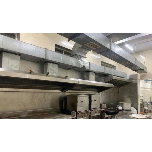 Ventilation Exhaust Ducting System - Color: Grey