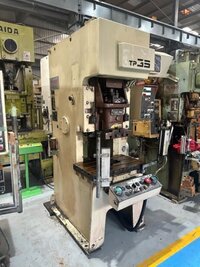 # 1717 Amada C Frame Single Crank Press - 35 Tons Capacity, 100mm Stroke, 220mm Die Height, 100 Spm, Slide 300x300mm, Bolster 730x400mm | Reliable Performance
