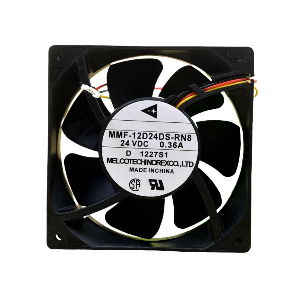 MMF-12D24DS-RN8 12CM 12038 24V 0.36A Fan Fast Shipping MMF-12D24DS-RN8
