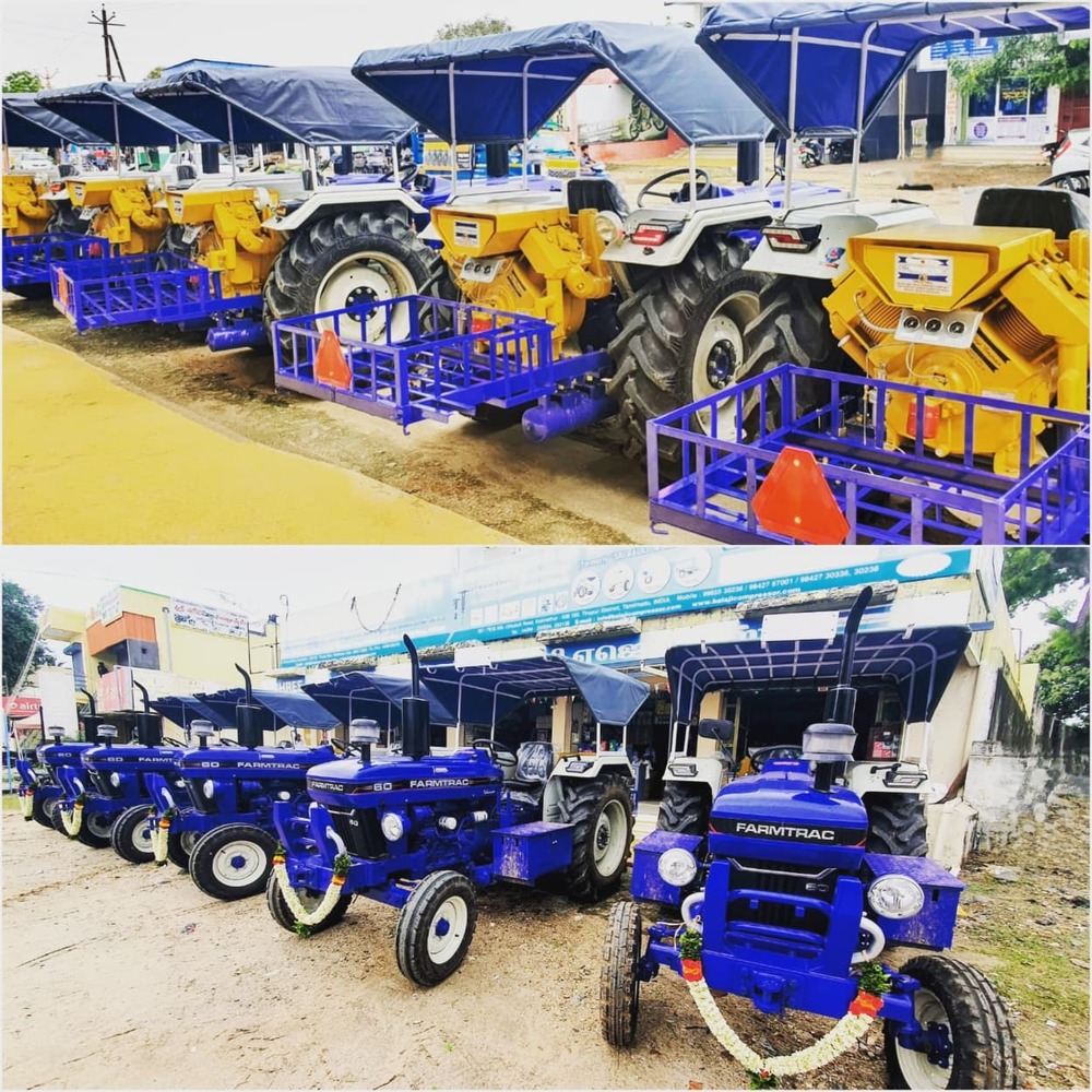 Tractor mounted Air Compressor