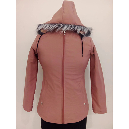 Ladies Jacket - Soft Feel Cotton Blend, Customized L/xl/xxl Size, Pink Color | Breathable, Stretchable, Full Sleeves, Casual Style For Daily And Office Wear, Winter Season