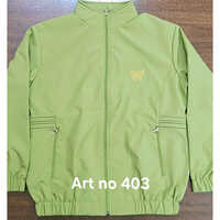 Girlish Ban Collar windsheater