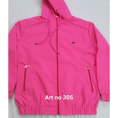 Girlish Cap Windsheater - Color: Pink