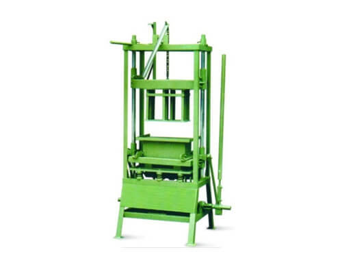 Jumbo Hollow Block Making Machine - Color: Green