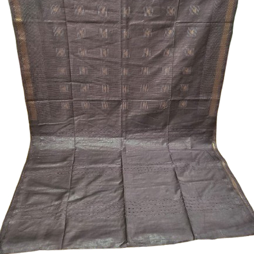 Ladies Silk Gichha Saree - Color: Multicolor