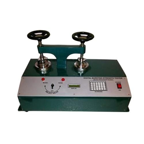 BURSTING STRENGTH TESTER DIGITAL SINGLE HEAD WITHOUT PRINTER