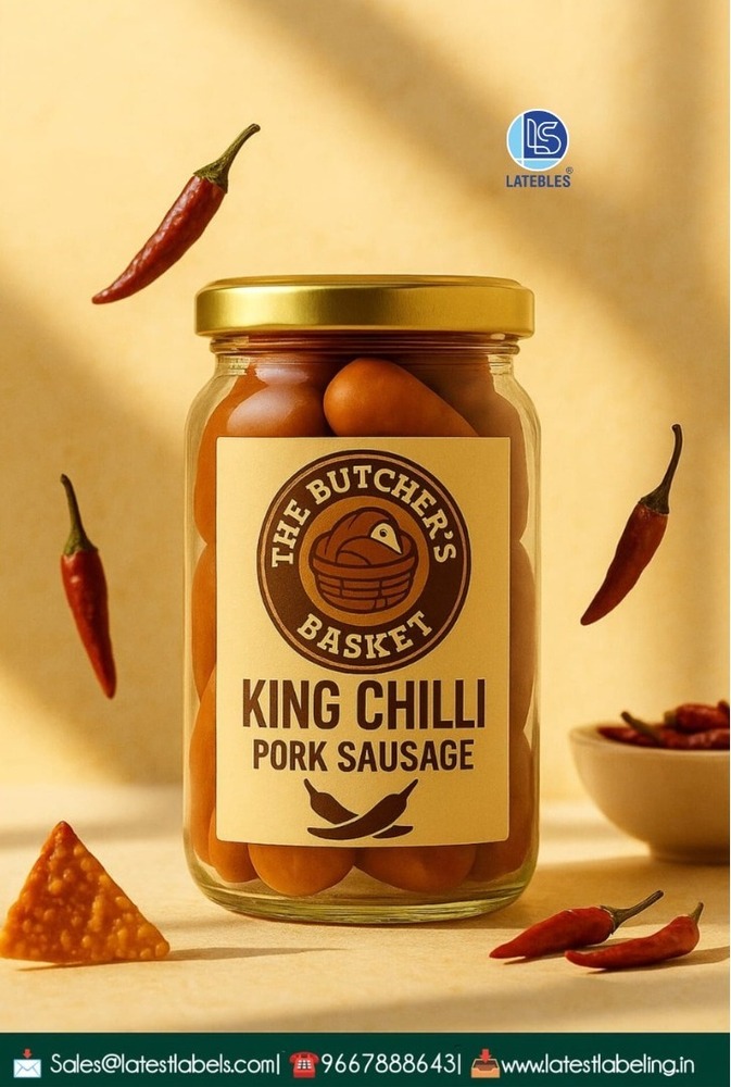 Jar Labels - Coating Type: Glossy