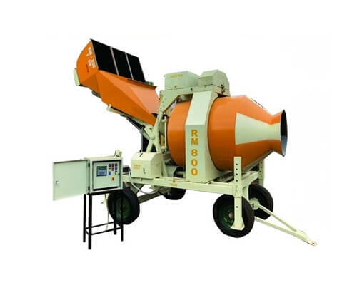 Rm800 Reversible Concrete Mixer Machine - Color: Customized