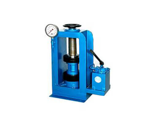 Cube Testing Machine - Color: Blue