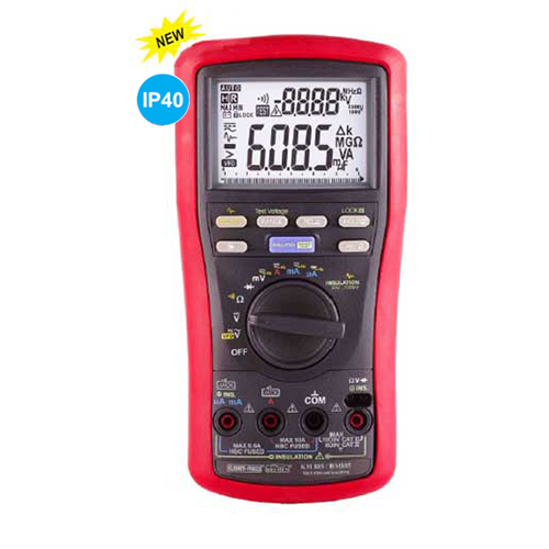 Km-885 True Rms Digital Insulation Multimeter - Color: Red